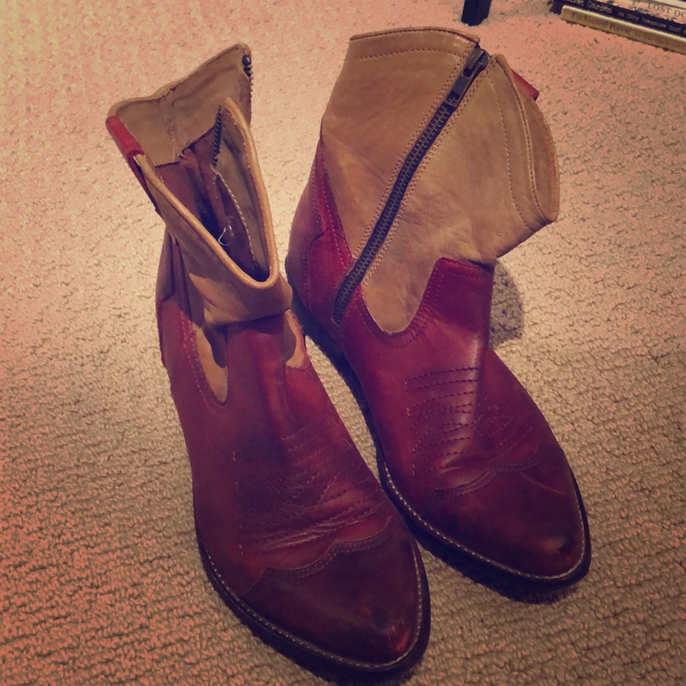 MIA ankle western boots